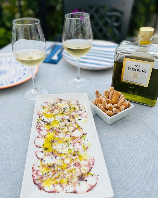 Octopus carpaccio